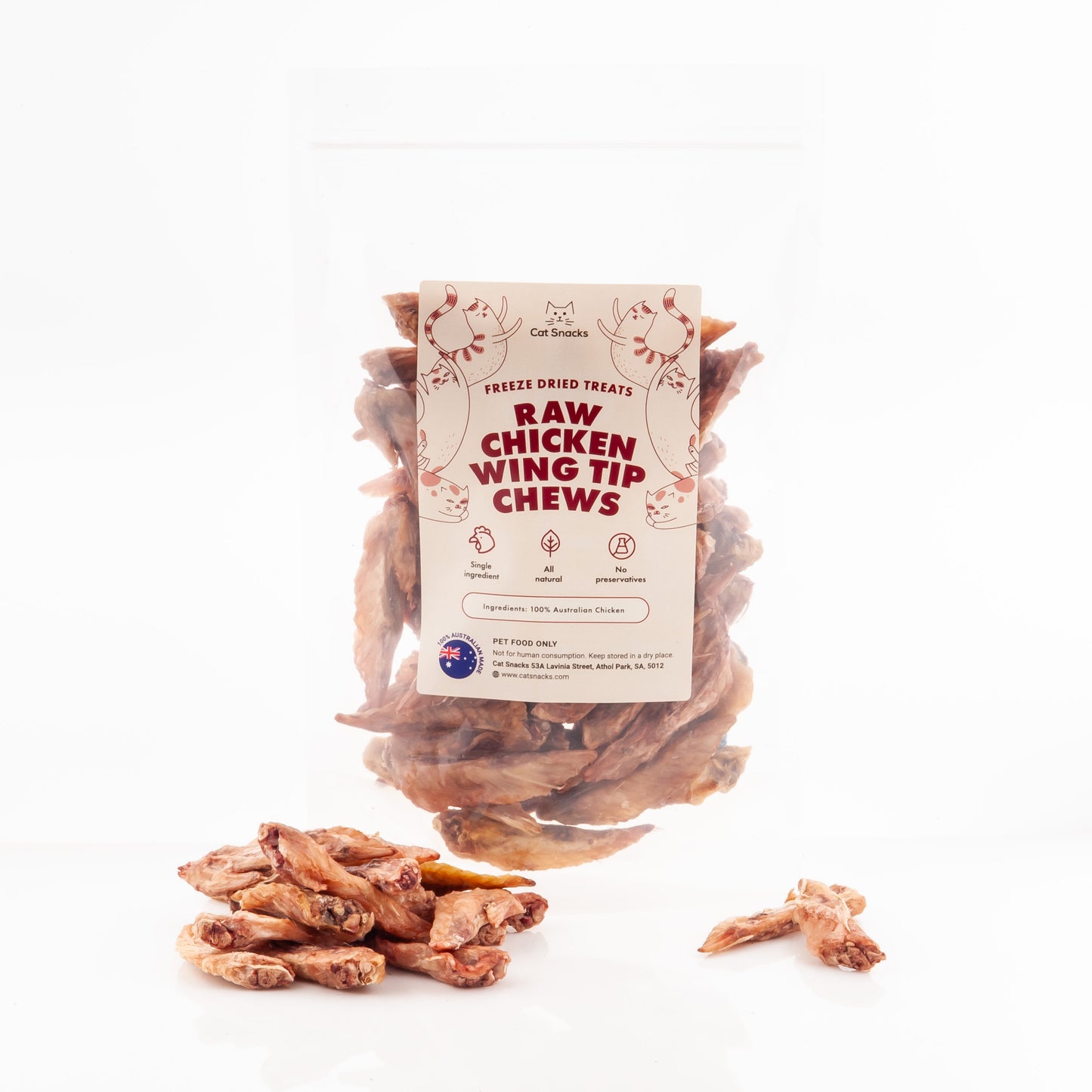 Raw Chicken Wing Tip Chews